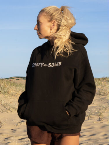 SALTY HOODIE - BLACK  Thumbnail