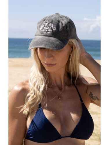 SALTY CAP - WASHED BLACK  Thumbnail