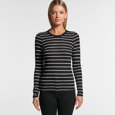 FINE STRIPE LONG SLEEVE Thumbnail